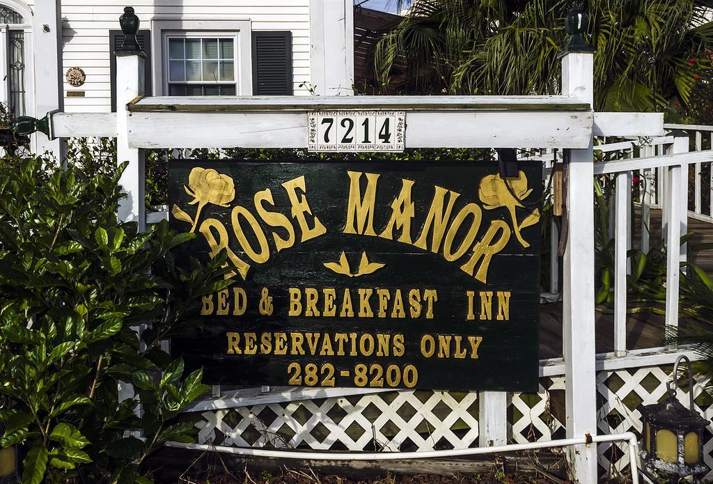 Rose Manor Bed & Breakfast New Orleans Exterior photo
